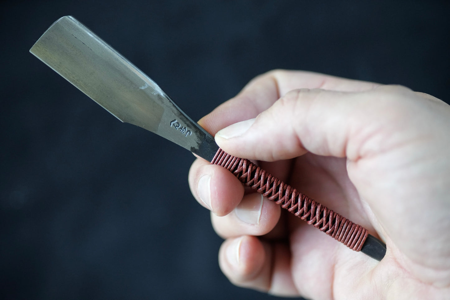 Henkotsu Kamisori, へんこつ, Restored Vintage Japanese Straight Razor and handmade wooden box