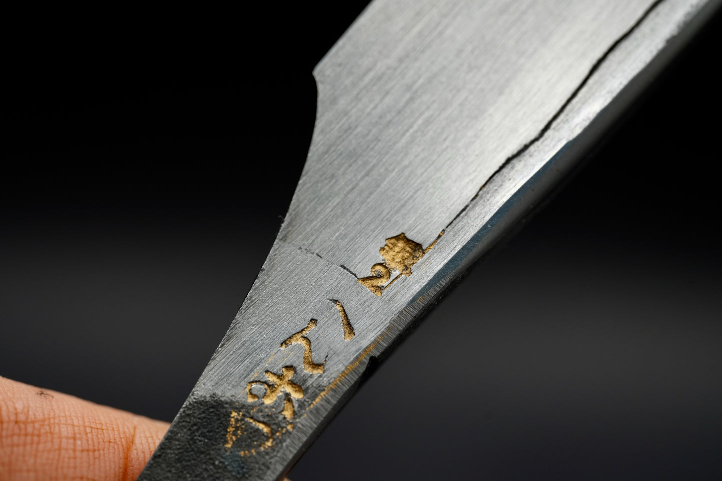 Biggest Henkotsu Kamisori, へんこつ, Restored Vintage Japanese Straight Razor and Handmade Hinoki Box