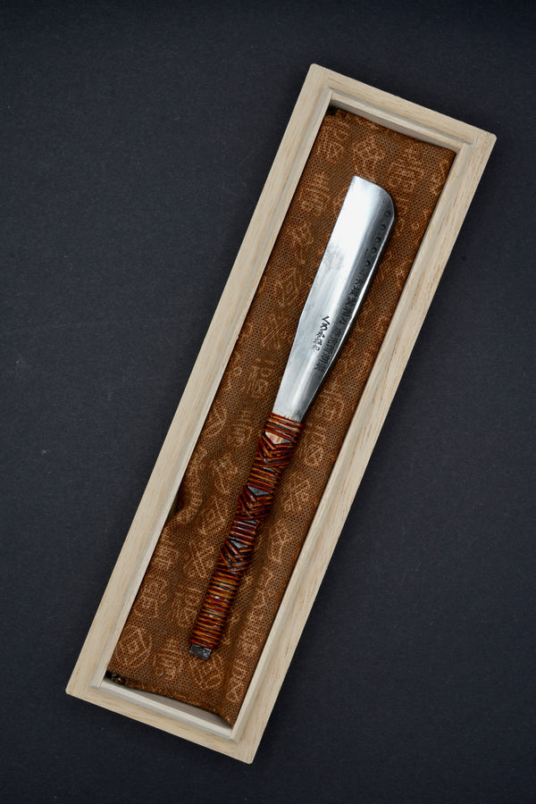 Kurufuneya・ くるふねや ・Restored Vintage Japanese Straight Razor ・ Kamisori with Paulownia Box