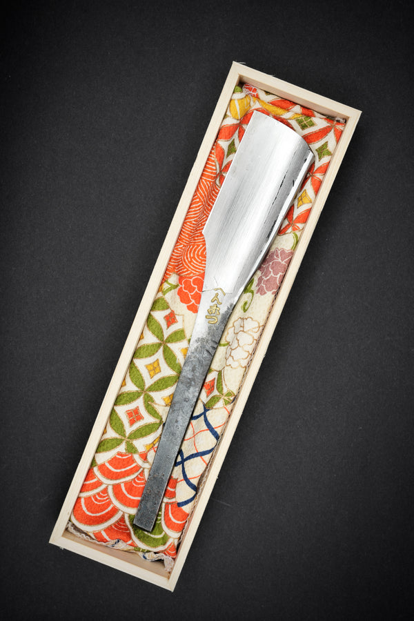 Humongous Henkotsu Kamisori, へんこつ, Restored Vintage Japanese Straight Razor and Handmade Hinoki Wood Box