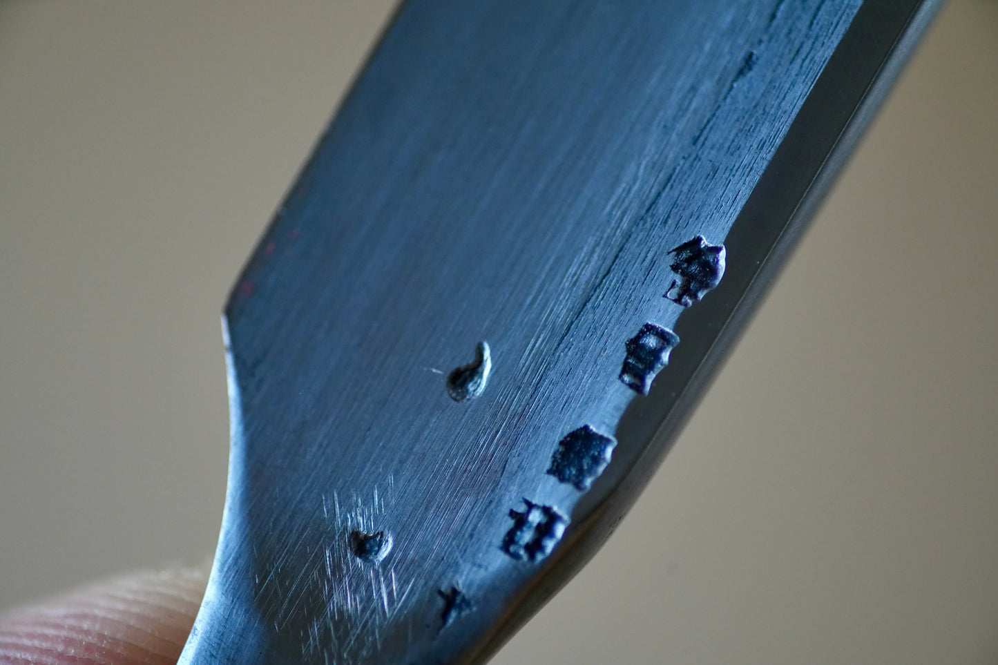 Yamamasa・山正・Vintage Japanese Straight Razor Kamisori with Urushi Laquer Handle Wrapping and Handmade Hinoki Wood Box