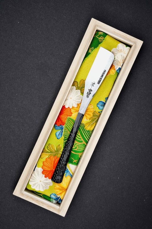 Nyu Zubora・ニュずぼら・Restored Vintage Japanese Straight Razor ・ Kamisori with Paulownia Box