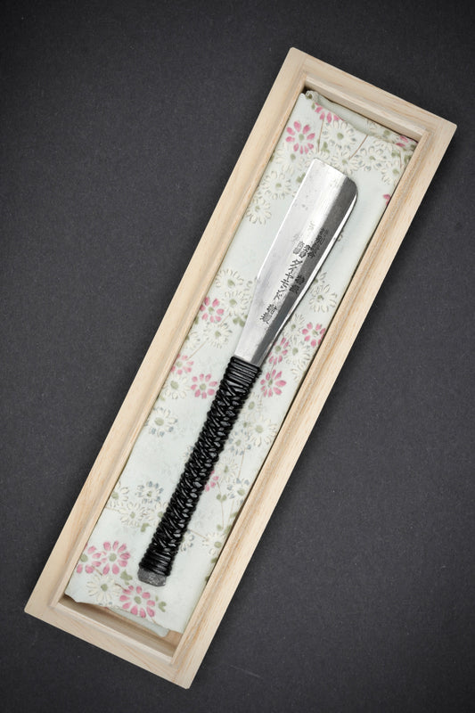 Diamond・ ダイヤモンド ・Restored Vintage Japanese Straight Razor ・ Kamisori with Paulownia Box