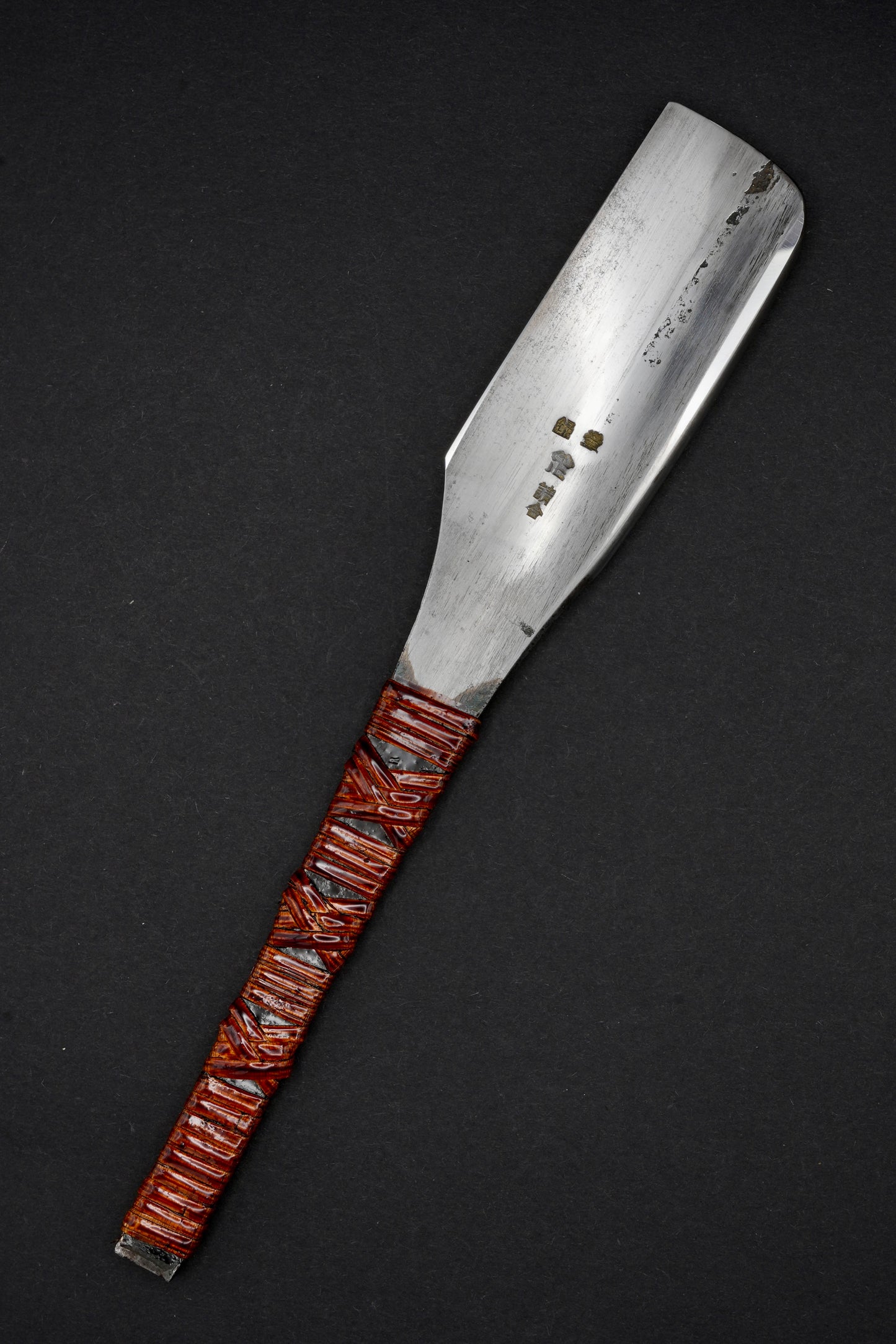 Yamamasa・ 山正 ・ Huge Vintage Japanese Straight Razor ・ Kamisori with Paulownia Box