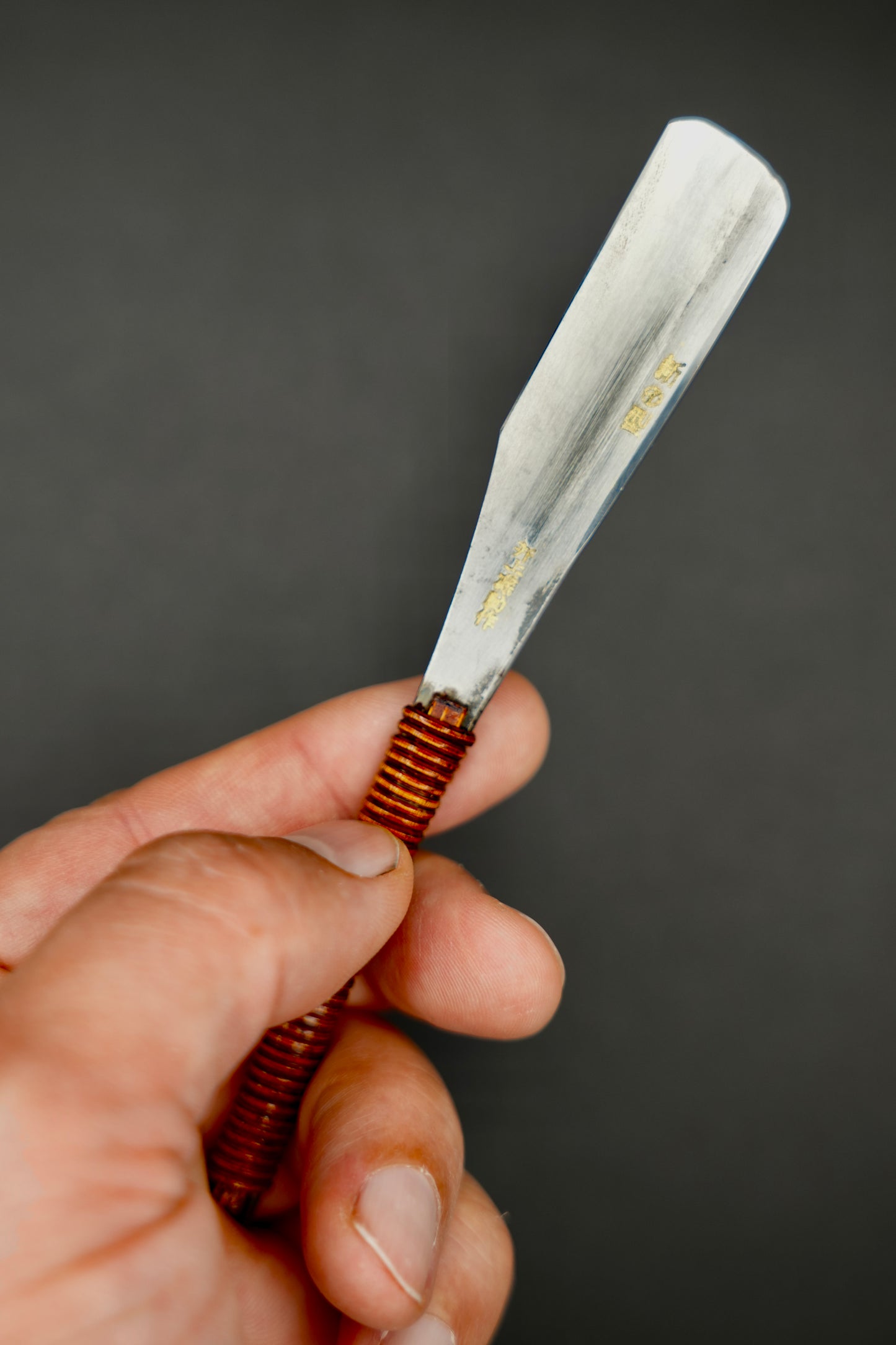 Inoue Tosuke・ 井上藤助・ Vintage Japanese Straight Razor ・ Kamisori with Paulownia Box