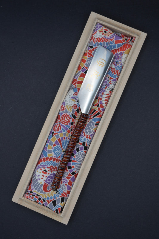 Seiko・ 成功・ Vintage Japanese Straight Razor ・ Kamisori with Paulownia Box