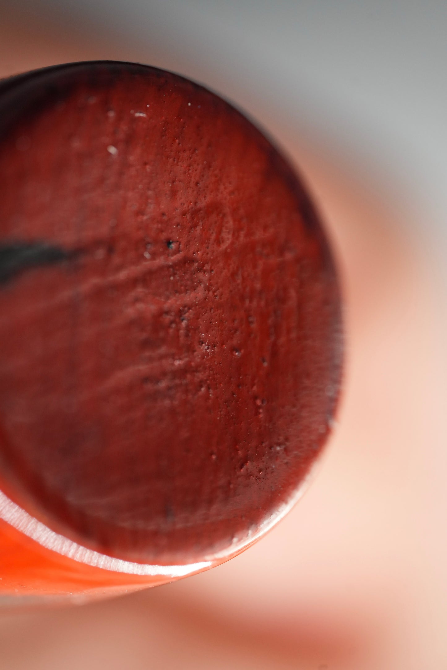 Urushi Shaving Brush "Burning Night" with Cherry Wood Handle & Manchurian Badger Bristles - Paulownia Box