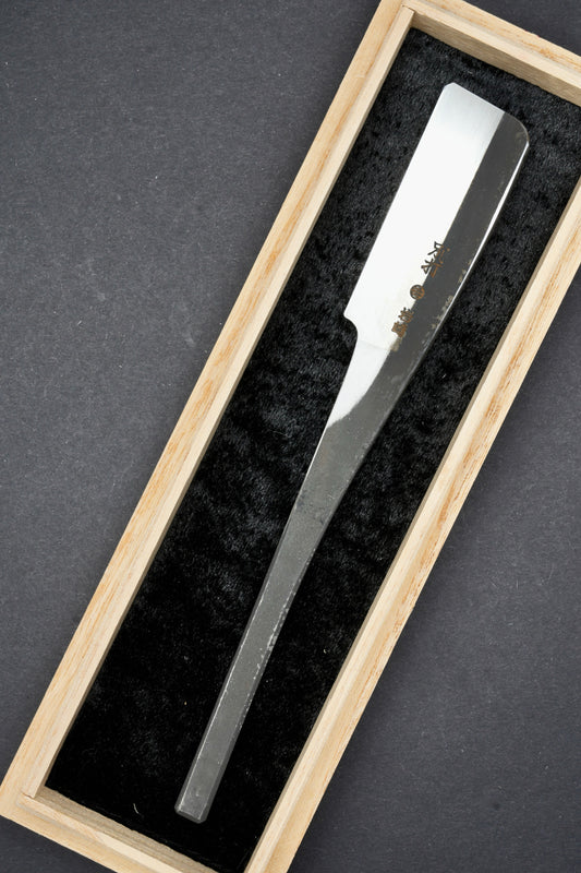 Commande spéciale Iwasaki・岩﨑・ Rasoir droit japonais vintage ・ Kamisori avec boîte d'origine