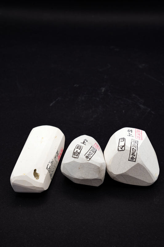 Mikawa Nagura Set・Tenjō / Mejiro / Koma・Nagura japonais traditionnel pour le rasoir #27