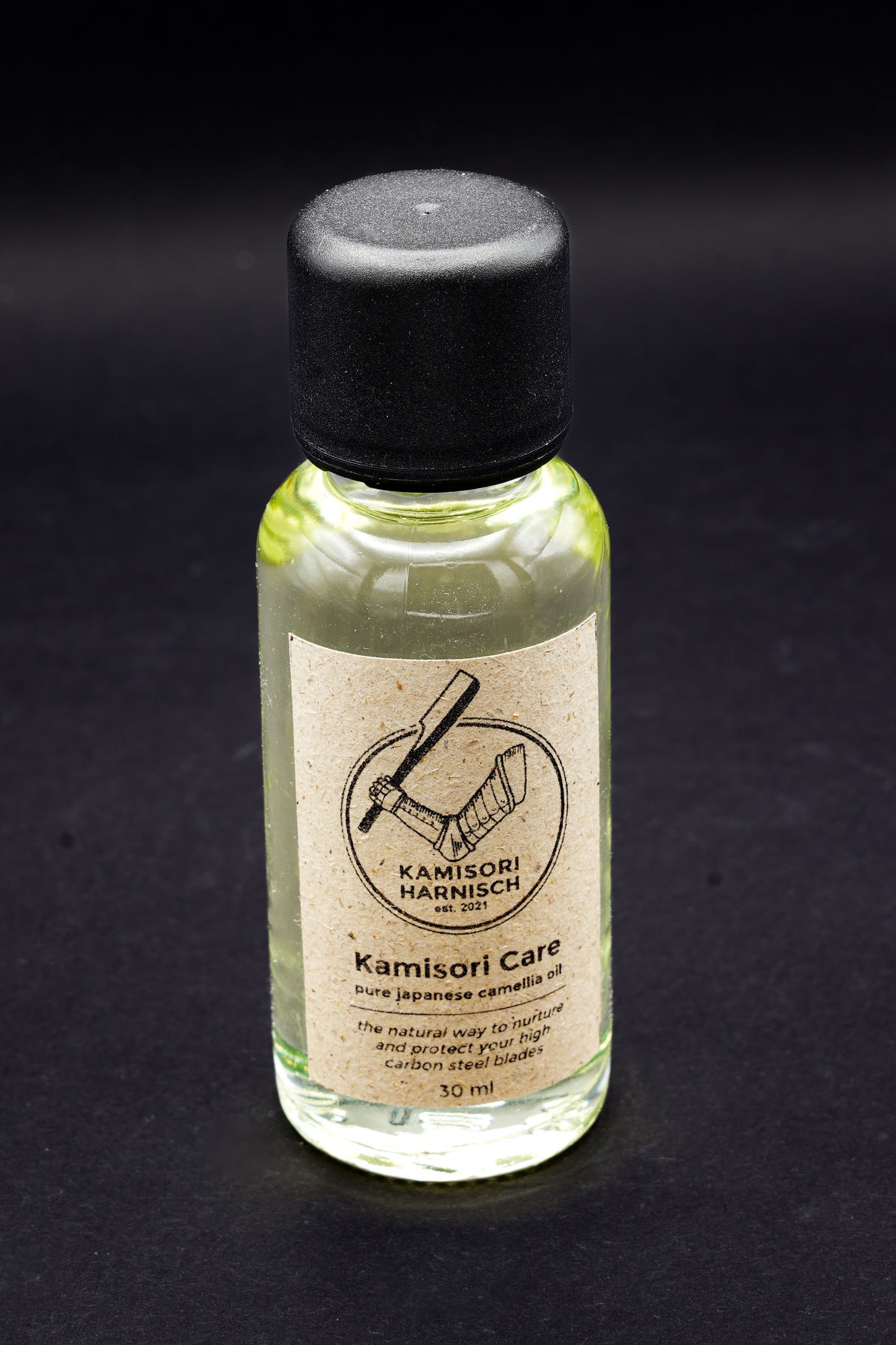 Reines japanisches Kamelienöl – bester Rostschutz für Rasierer und Messer – 30 ml