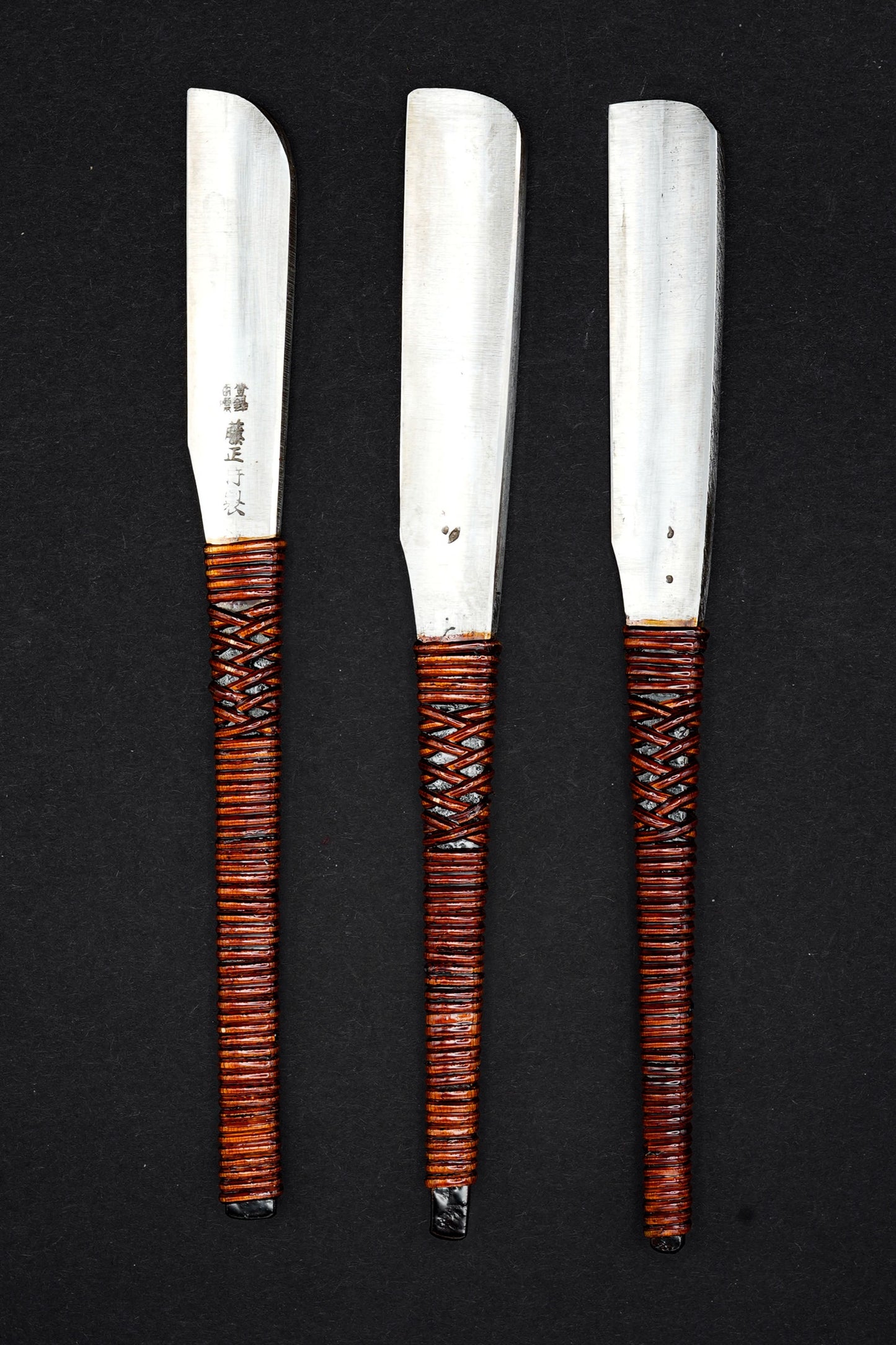 Ensemble unique de kamitori d'avant-guerre