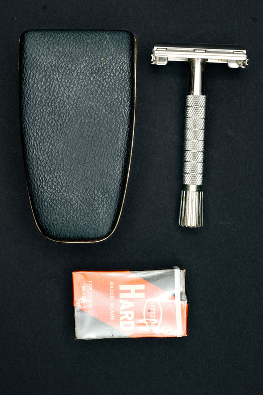 Rasoir de sécurité japonais vintage Shiseido MG5