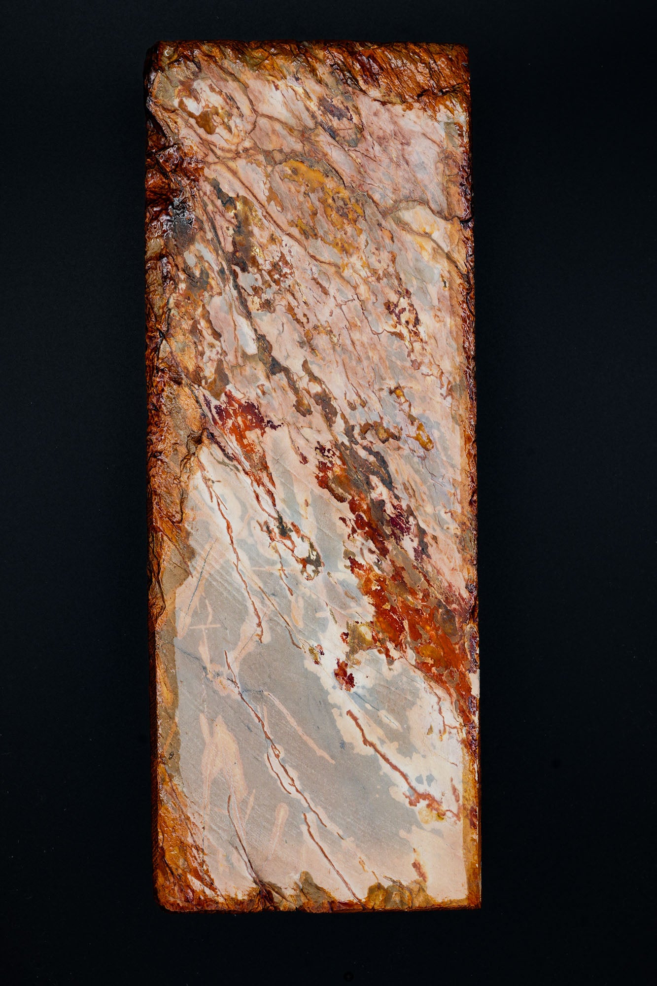 Shobudani Iki-murasaki・Natural Finishing Stone・Awasedo・Kyoto, Japan #51