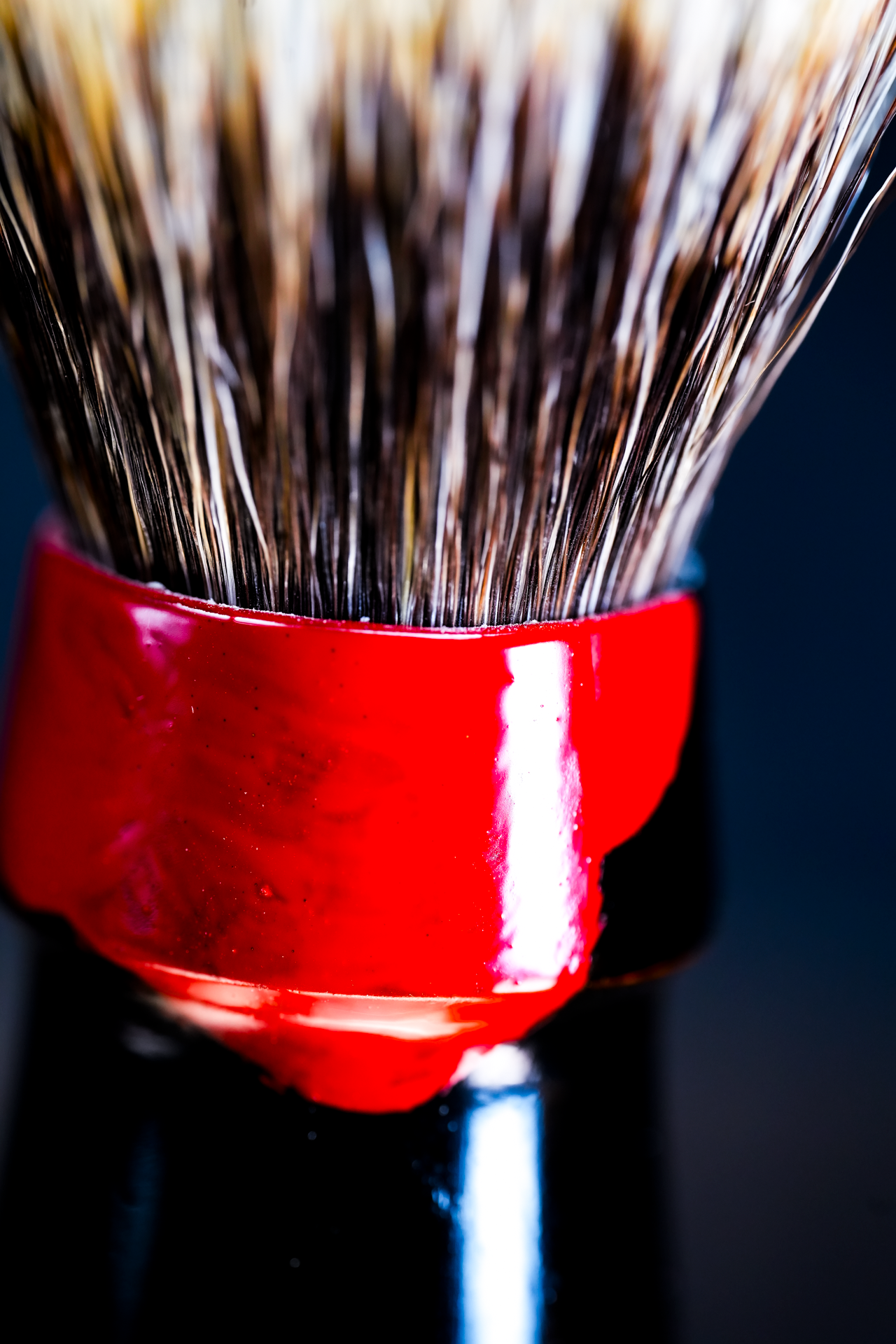 Blaireau en laque Urushi « Mer de sang »