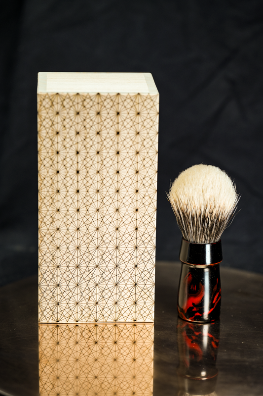 Urushi Shaving Brush "Back to Hell"