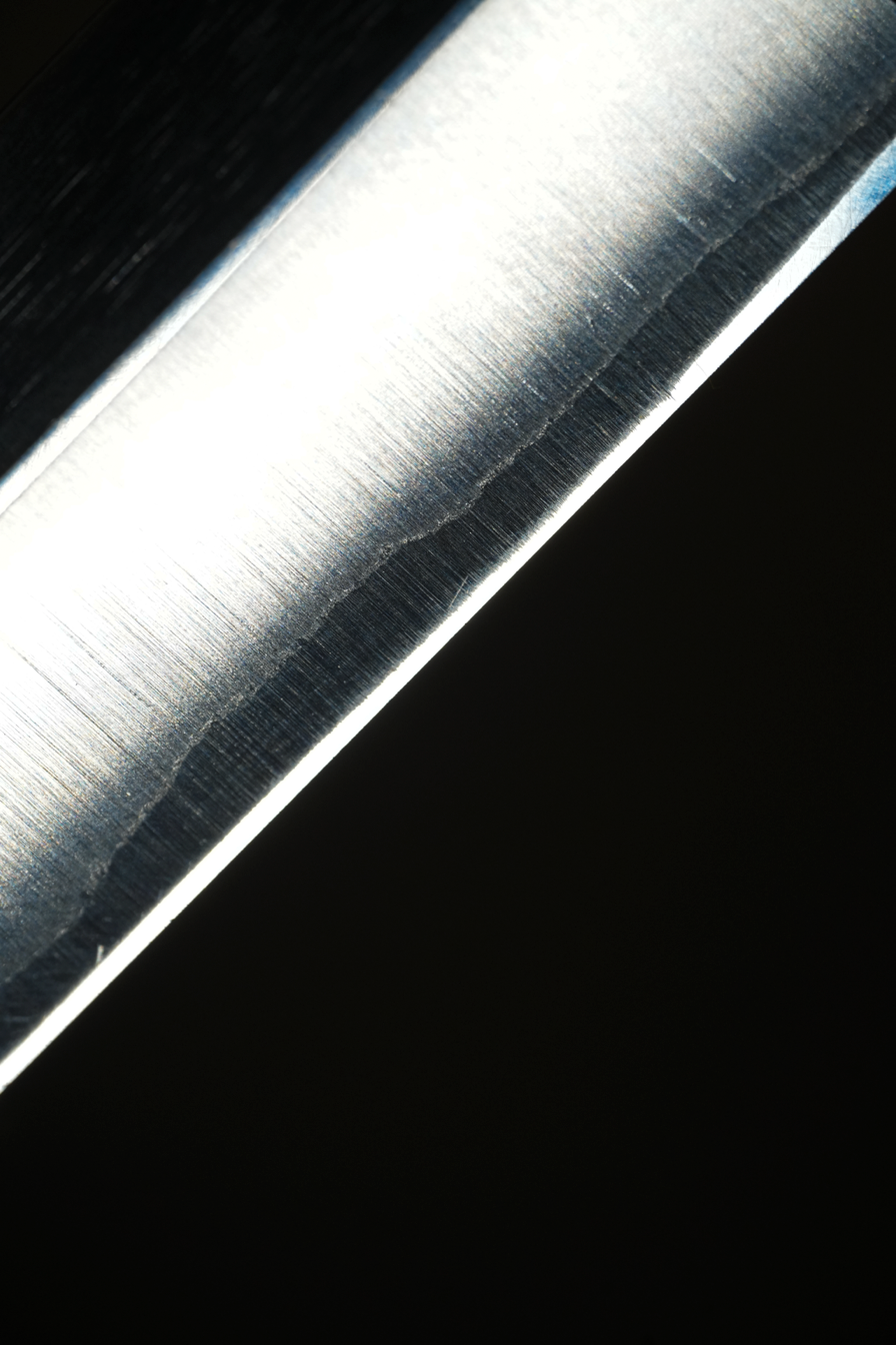 Hanishu 刃主 ・ Kamisori en acier blanc ・ Fabriqué à Kyōto